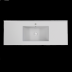 Vanity -  Wall Hung 1200mm White Series - Single Basin